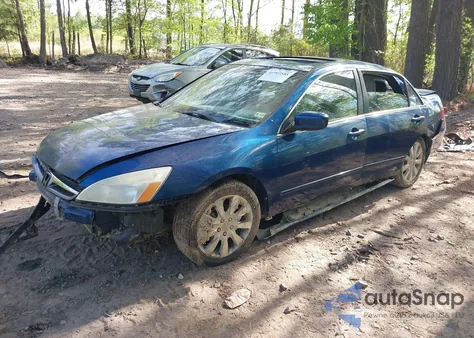 2006 Honda Accord 3.0 Ex z USA, uszkodzony, nr VIN 1HGCM66536A009304